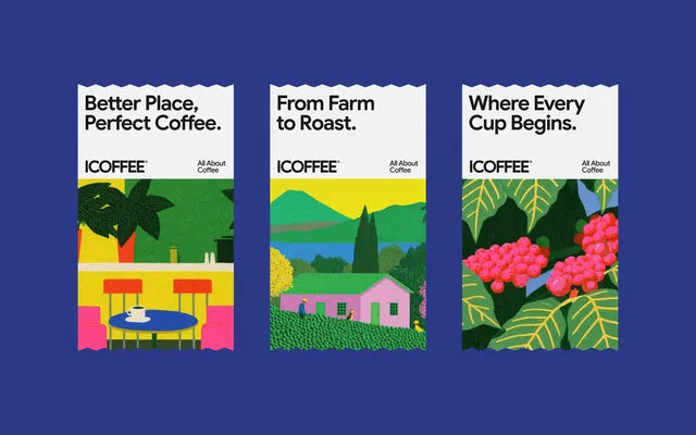 ICOFFEE poster: where every coffee story begins